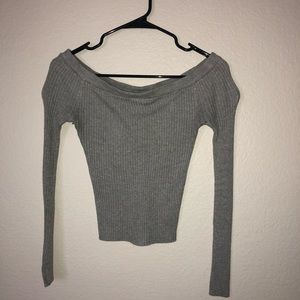 Long Sleeve Ribbed Top